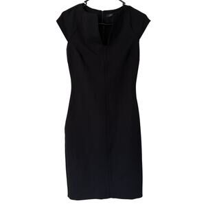 Zara Cap Sleeve Black Dress‎ Size Small